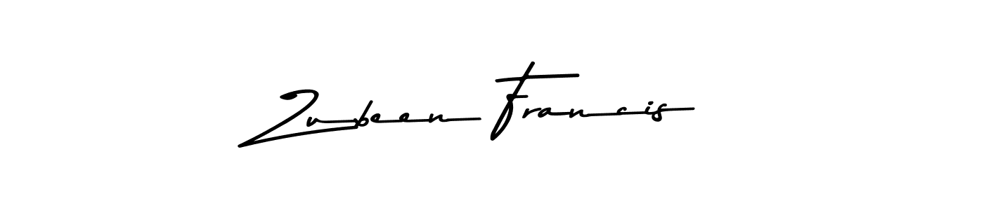 This is the best signature style for the Zubeen Francis name. Also you like these signature font (Asem Kandis PERSONAL USE). Mix name signature. Zubeen Francis signature style 9 images and pictures png
