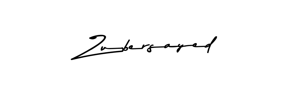 Use a signature maker to create a handwritten signature online. With this signature software, you can design (Asem Kandis PERSONAL USE) your own signature for name Zubersayed. Zubersayed signature style 9 images and pictures png