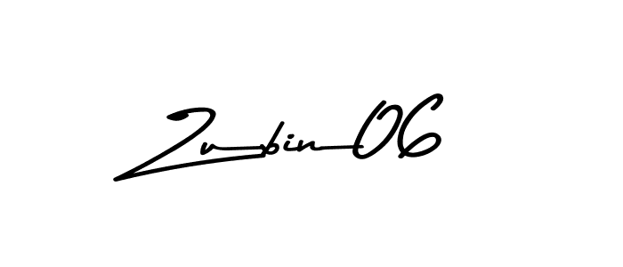 Make a beautiful signature design for name Zubin06. With this signature (Asem Kandis PERSONAL USE) style, you can create a handwritten signature for free. Zubin06 signature style 9 images and pictures png