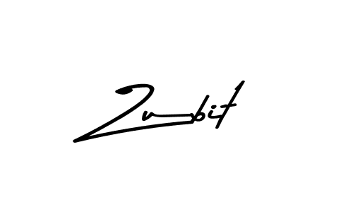 How to make Zubit name signature. Use Asem Kandis PERSONAL USE style for creating short signs online. This is the latest handwritten sign. Zubit signature style 9 images and pictures png