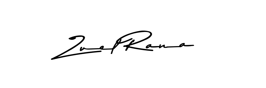 Make a beautiful signature design for name Zuel Rana. With this signature (Asem Kandis PERSONAL USE) style, you can create a handwritten signature for free. Zuel Rana signature style 9 images and pictures png