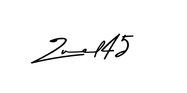 Design your own signature with our free online signature maker. With this signature software, you can create a handwritten (Asem Kandis PERSONAL USE) signature for name Zuel45. Zuel45 signature style 9 images and pictures png