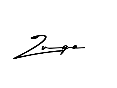 Make a beautiful signature design for name Zugo. With this signature (Asem Kandis PERSONAL USE) style, you can create a handwritten signature for free. Zugo signature style 9 images and pictures png