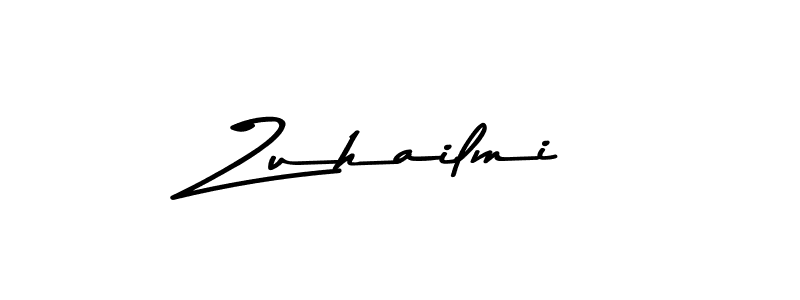 Zuhailmi stylish signature style. Best Handwritten Sign (Asem Kandis PERSONAL USE) for my name. Handwritten Signature Collection Ideas for my name Zuhailmi. Zuhailmi signature style 9 images and pictures png