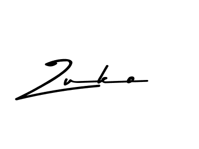 Use a signature maker to create a handwritten signature online. With this signature software, you can design (Asem Kandis PERSONAL USE) your own signature for name Zuko. Zuko signature style 9 images and pictures png