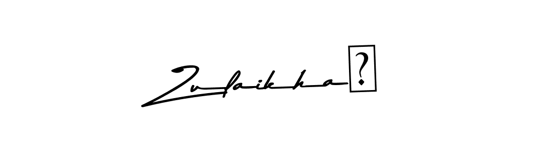 Here are the top 10 professional signature styles for the name Zulaikha♡. These are the best autograph styles you can use for your name. Zulaikha♡ signature style 9 images and pictures png