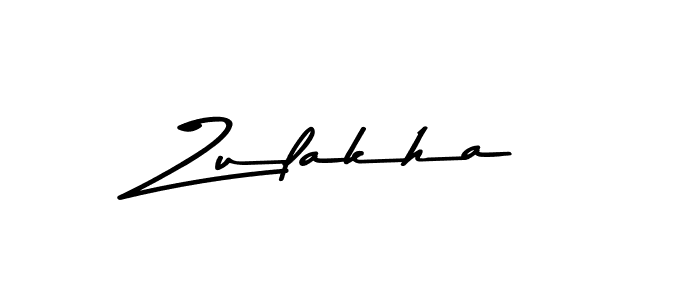 Design your own signature with our free online signature maker. With this signature software, you can create a handwritten (Asem Kandis PERSONAL USE) signature for name Zulakha. Zulakha signature style 9 images and pictures png
