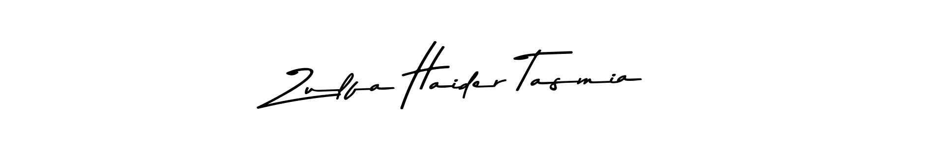 Also we have Zulfa Haider Tasmia name is the best signature style. Create professional handwritten signature collection using Asem Kandis PERSONAL USE autograph style. Zulfa Haider Tasmia signature style 9 images and pictures png