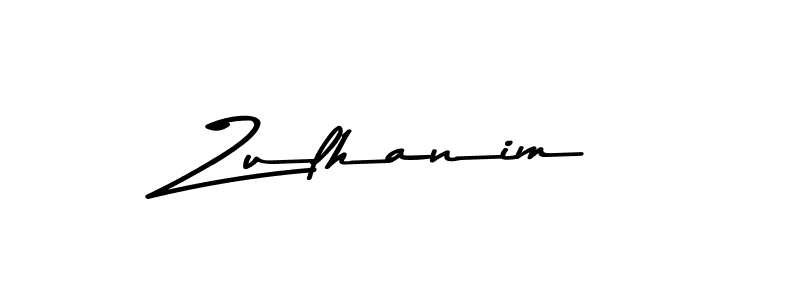 Use a signature maker to create a handwritten signature online. With this signature software, you can design (Asem Kandis PERSONAL USE) your own signature for name Zulhanim. Zulhanim signature style 9 images and pictures png