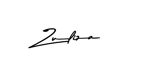 Design your own signature with our free online signature maker. With this signature software, you can create a handwritten (Asem Kandis PERSONAL USE) signature for name Zuliza. Zuliza signature style 9 images and pictures png
