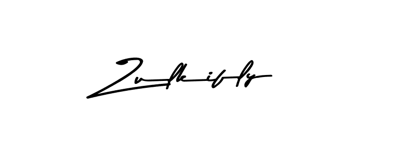 How to make Zulkifly name signature. Use Asem Kandis PERSONAL USE style for creating short signs online. This is the latest handwritten sign. Zulkifly signature style 9 images and pictures png