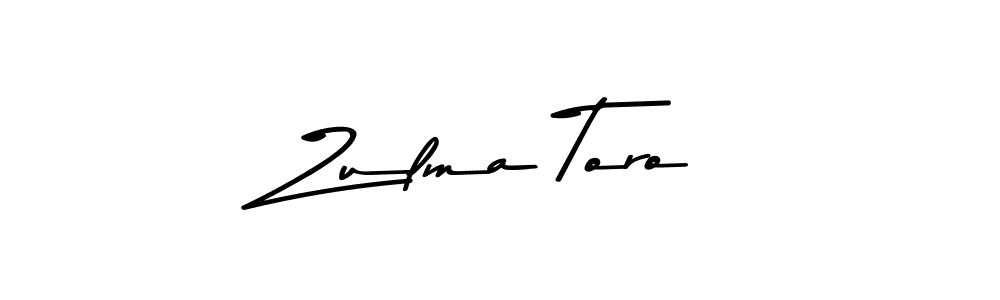 Use a signature maker to create a handwritten signature online. With this signature software, you can design (Asem Kandis PERSONAL USE) your own signature for name Zulma Toro. Zulma Toro signature style 9 images and pictures png