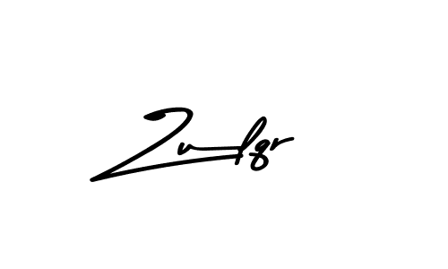 Create a beautiful signature design for name Zulqr. With this signature (Asem Kandis PERSONAL USE) fonts, you can make a handwritten signature for free. Zulqr signature style 9 images and pictures png