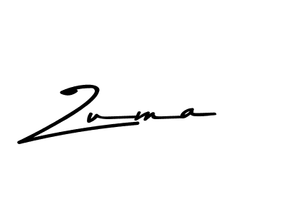 Design your own signature with our free online signature maker. With this signature software, you can create a handwritten (Asem Kandis PERSONAL USE) signature for name Zuma. Zuma signature style 9 images and pictures png