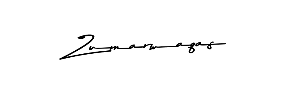 Use a signature maker to create a handwritten signature online. With this signature software, you can design (Asem Kandis PERSONAL USE) your own signature for name Zumarwaqas. Zumarwaqas signature style 9 images and pictures png