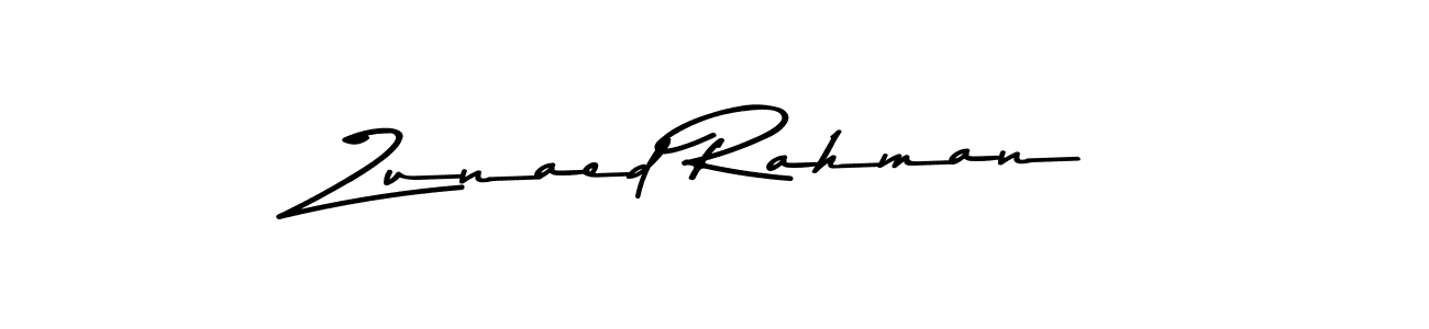 if you are searching for the best signature style for your name Zunaed Rahman. so please give up your signature search. here we have designed multiple signature styles  using Asem Kandis PERSONAL USE. Zunaed Rahman signature style 9 images and pictures png