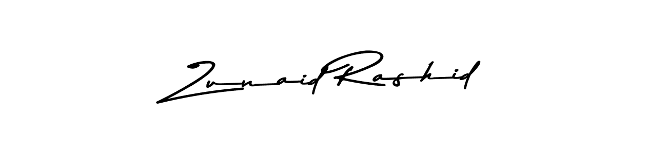 Also we have Zunaid Rashid name is the best signature style. Create professional handwritten signature collection using Asem Kandis PERSONAL USE autograph style. Zunaid Rashid signature style 9 images and pictures png