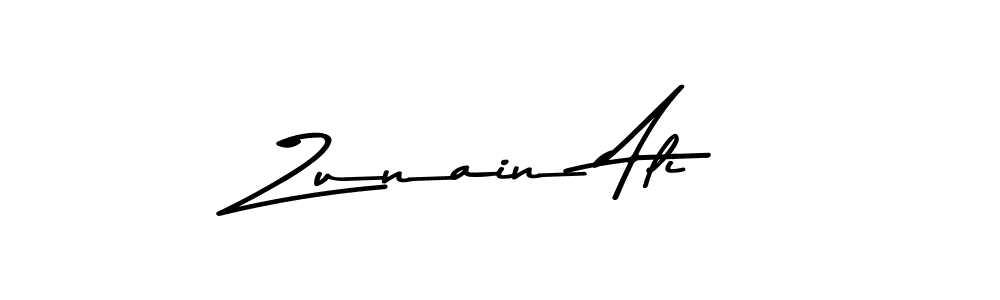 The best way (Asem Kandis PERSONAL USE) to make a short signature is to pick only two or three words in your name. The name Zunain Ali include a total of six letters. For converting this name. Zunain Ali signature style 9 images and pictures png