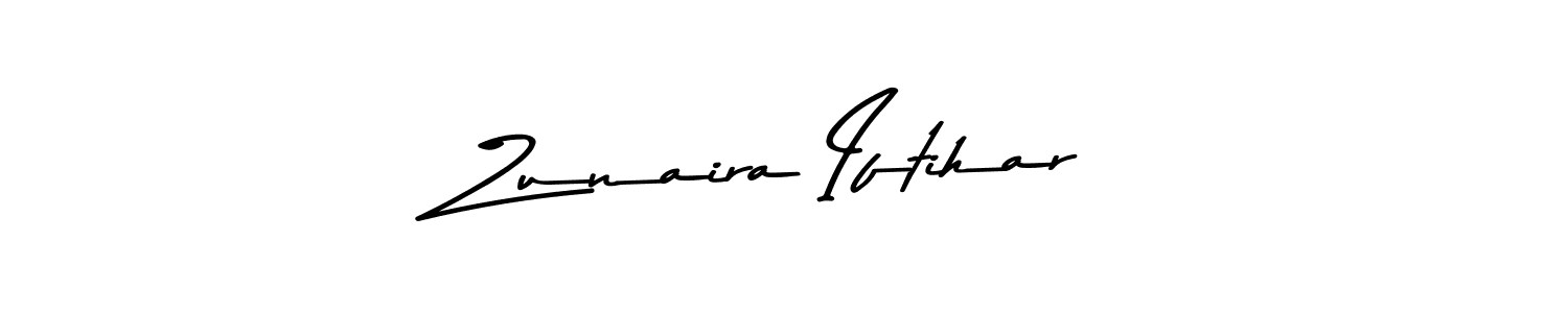 Make a beautiful signature design for name Zunaira Iftihar. Use this online signature maker to create a handwritten signature for free. Zunaira Iftihar signature style 9 images and pictures png