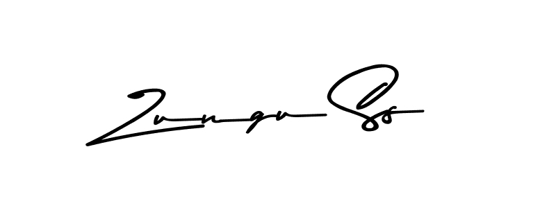 Make a beautiful signature design for name Zungu Ss. With this signature (Asem Kandis PERSONAL USE) style, you can create a handwritten signature for free. Zungu Ss signature style 9 images and pictures png