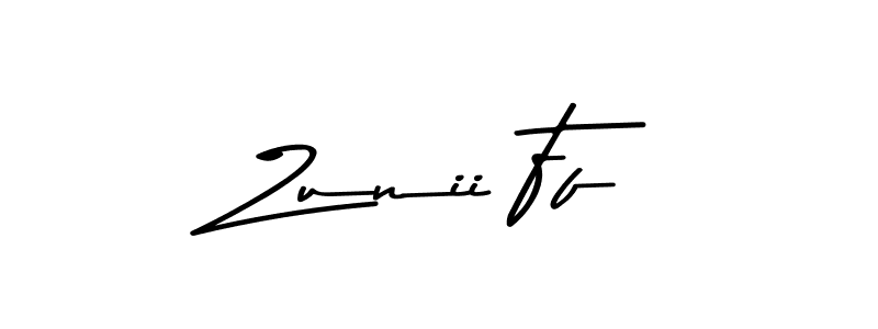 This is the best signature style for the Zunii Ff name. Also you like these signature font (Asem Kandis PERSONAL USE). Mix name signature. Zunii Ff signature style 9 images and pictures png