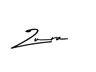 Create a beautiful signature design for name Zura. With this signature (Asem Kandis PERSONAL USE) fonts, you can make a handwritten signature for free. Zura signature style 9 images and pictures png