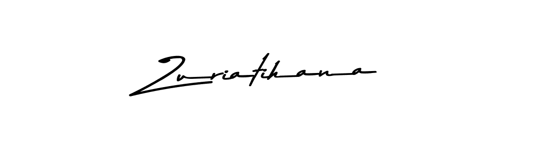 Similarly Asem Kandis PERSONAL USE is the best handwritten signature design. Signature creator online .You can use it as an online autograph creator for name Zuriatihana. Zuriatihana signature style 9 images and pictures png