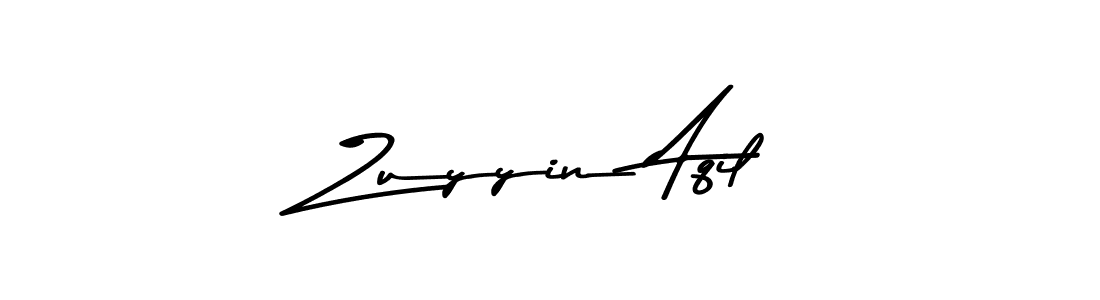 Use a signature maker to create a handwritten signature online. With this signature software, you can design (Asem Kandis PERSONAL USE) your own signature for name Zuyyin Aqil. Zuyyin Aqil signature style 9 images and pictures png