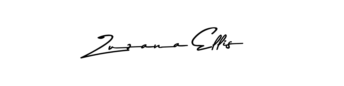 How to make Zuzana Ellis signature? Asem Kandis PERSONAL USE is a professional autograph style. Create handwritten signature for Zuzana Ellis name. Zuzana Ellis signature style 9 images and pictures png
