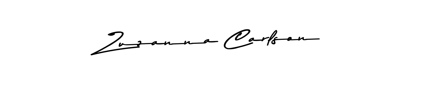 Make a beautiful signature design for name Zuzanna Carlson. Use this online signature maker to create a handwritten signature for free. Zuzanna Carlson signature style 9 images and pictures png