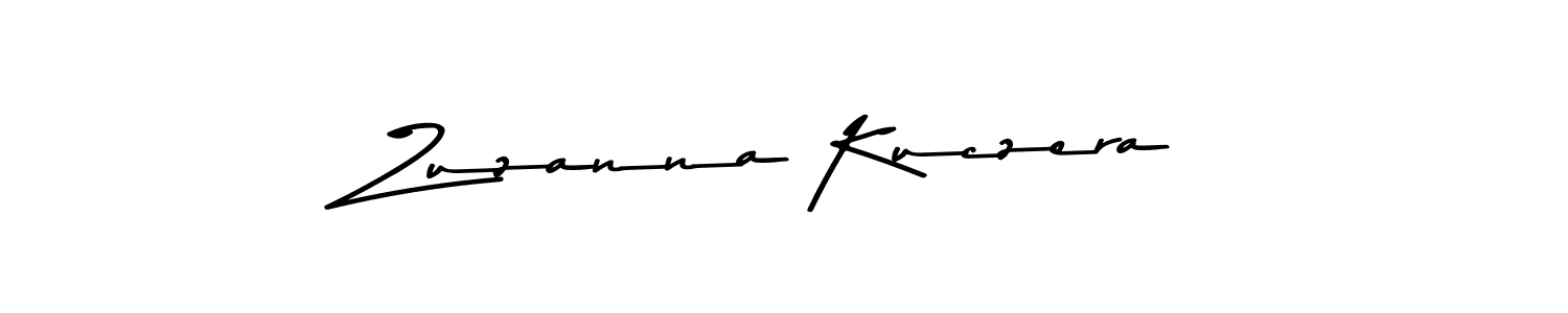 Use a signature maker to create a handwritten signature online. With this signature software, you can design (Asem Kandis PERSONAL USE) your own signature for name Zuzanna Kuczera. Zuzanna Kuczera signature style 9 images and pictures png