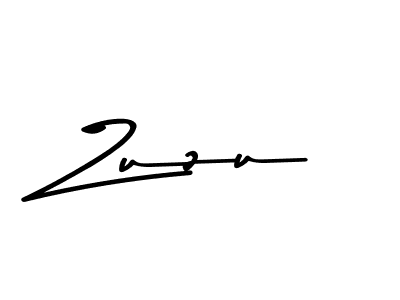 Create a beautiful signature design for name Zuzu. With this signature (Asem Kandis PERSONAL USE) fonts, you can make a handwritten signature for free. Zuzu signature style 9 images and pictures png