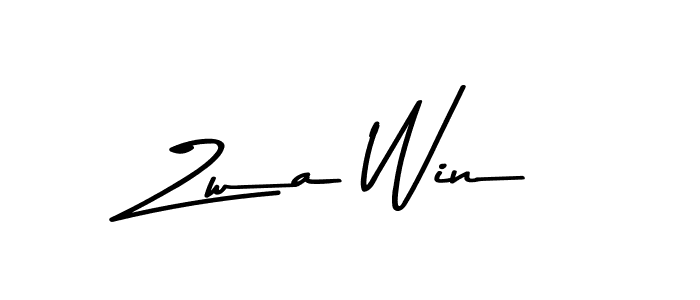 Make a beautiful signature design for name Zwa Win. Use this online signature maker to create a handwritten signature for free. Zwa Win signature style 9 images and pictures png
