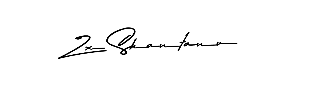 Zx Shantanu stylish signature style. Best Handwritten Sign (Asem Kandis PERSONAL USE) for my name. Handwritten Signature Collection Ideas for my name Zx Shantanu. Zx Shantanu signature style 9 images and pictures png