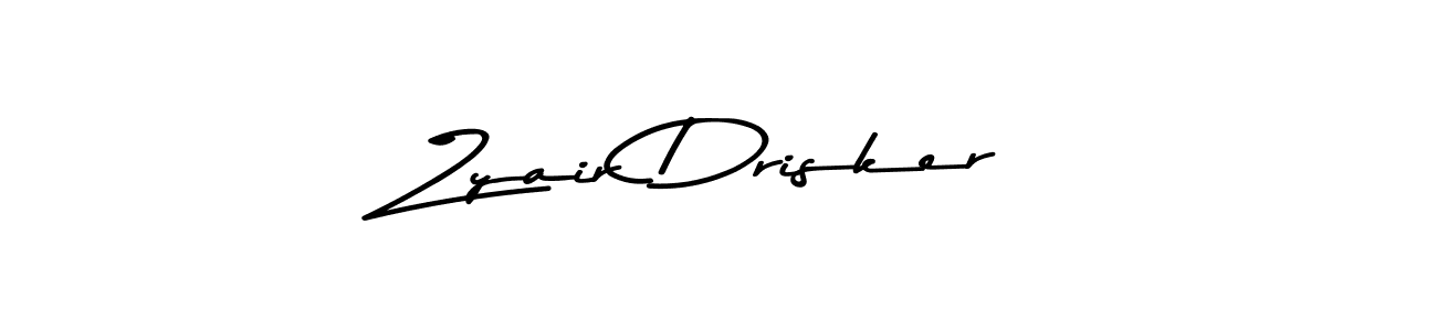 if you are searching for the best signature style for your name Zyair Drisker. so please give up your signature search. here we have designed multiple signature styles  using Asem Kandis PERSONAL USE. Zyair Drisker signature style 9 images and pictures png