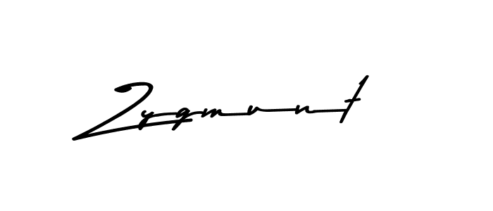 How to make Zygmunt signature? Asem Kandis PERSONAL USE is a professional autograph style. Create handwritten signature for Zygmunt name. Zygmunt signature style 9 images and pictures png