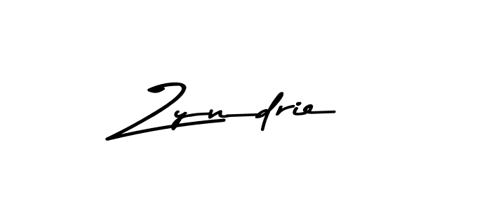How to make Zyndrie signature? Asem Kandis PERSONAL USE is a professional autograph style. Create handwritten signature for Zyndrie name. Zyndrie signature style 9 images and pictures png