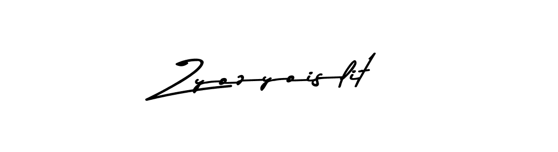 It looks lik you need a new signature style for name Zyozyoislit. Design unique handwritten (Asem Kandis PERSONAL USE) signature with our free signature maker in just a few clicks. Zyozyoislit signature style 9 images and pictures png