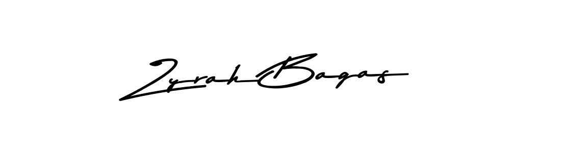 Make a beautiful signature design for name Zyrah Bagas. Use this online signature maker to create a handwritten signature for free. Zyrah Bagas signature style 9 images and pictures png