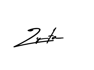 if you are searching for the best signature style for your name Zyta. so please give up your signature search. here we have designed multiple signature styles  using Asem Kandis PERSONAL USE. Zyta signature style 9 images and pictures png