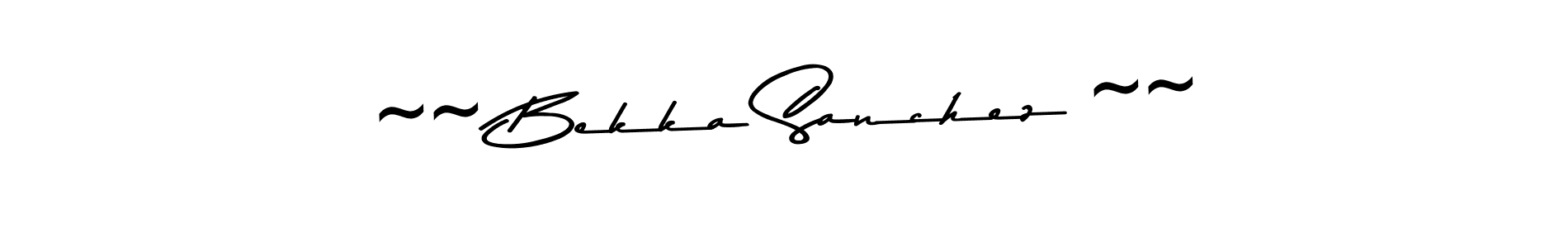 You can use this online signature creator to create a handwritten signature for the name ~~ Bekka Sanchez ~~. This is the best online autograph maker. ~~ Bekka Sanchez ~~ signature style 9 images and pictures png